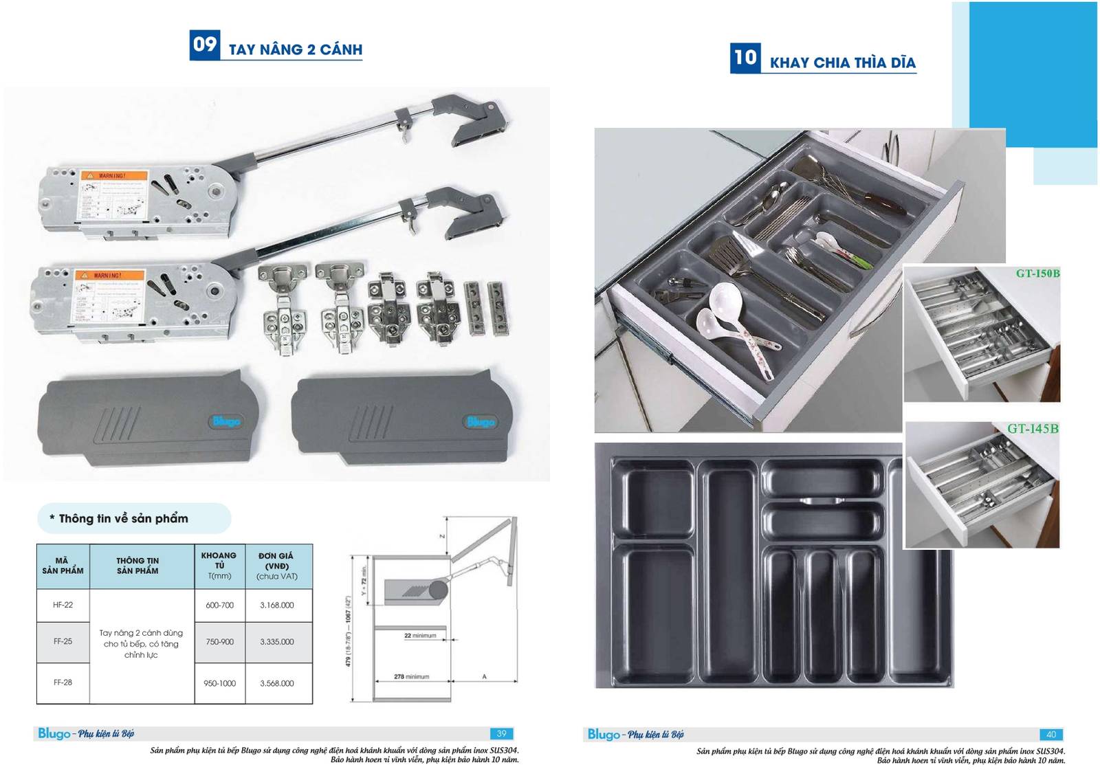 Thiết bị bếp BLUGO Catalogue và Bảng giá mới nhất tại Bình Dương /Page 20